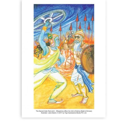 Tarot Print - Bheeshma Offers His Life To Krishna
