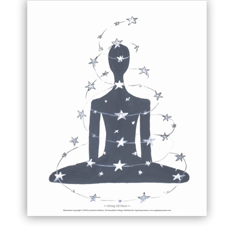 Kundalini Print - String Of Stars